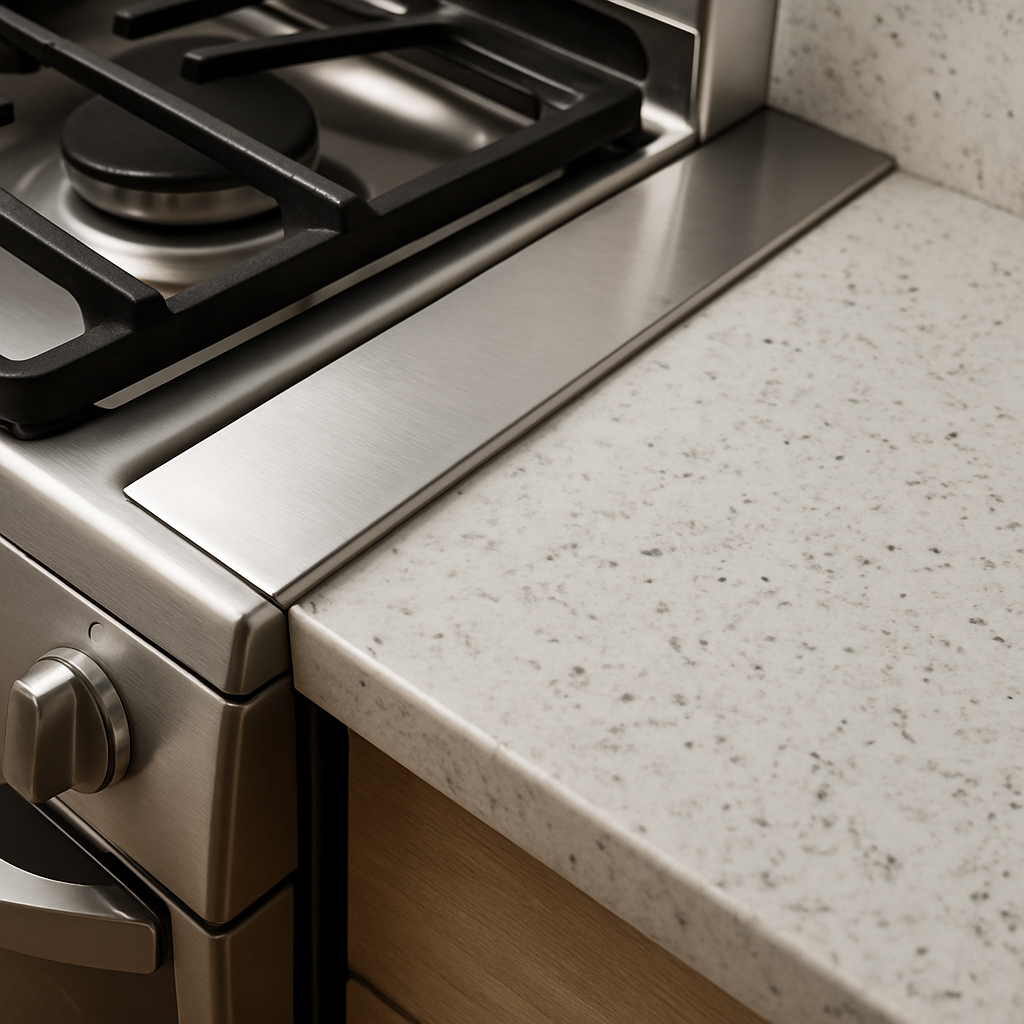 OFFICENTER Stainless Steel Stove Gap Covers Set