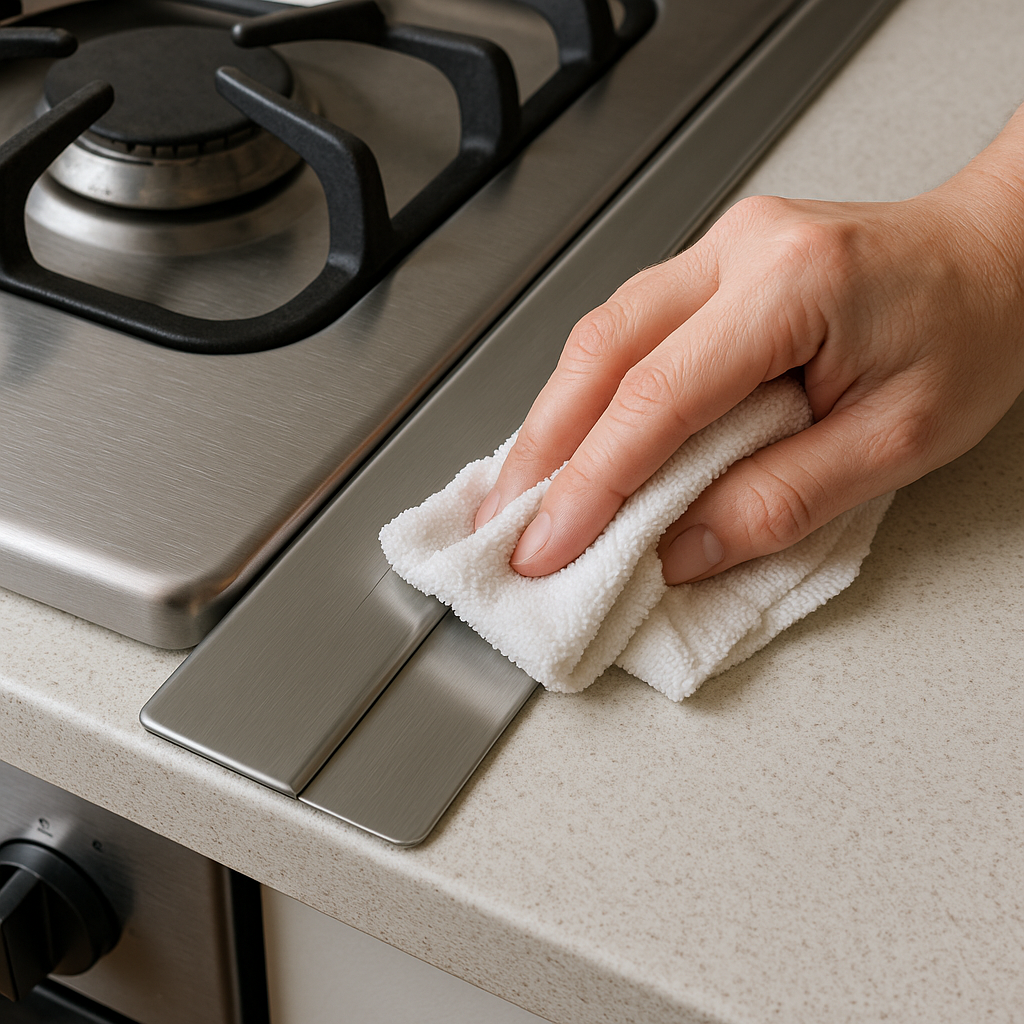 OFFICENTER Stainless Steel Stove Gap Covers Set