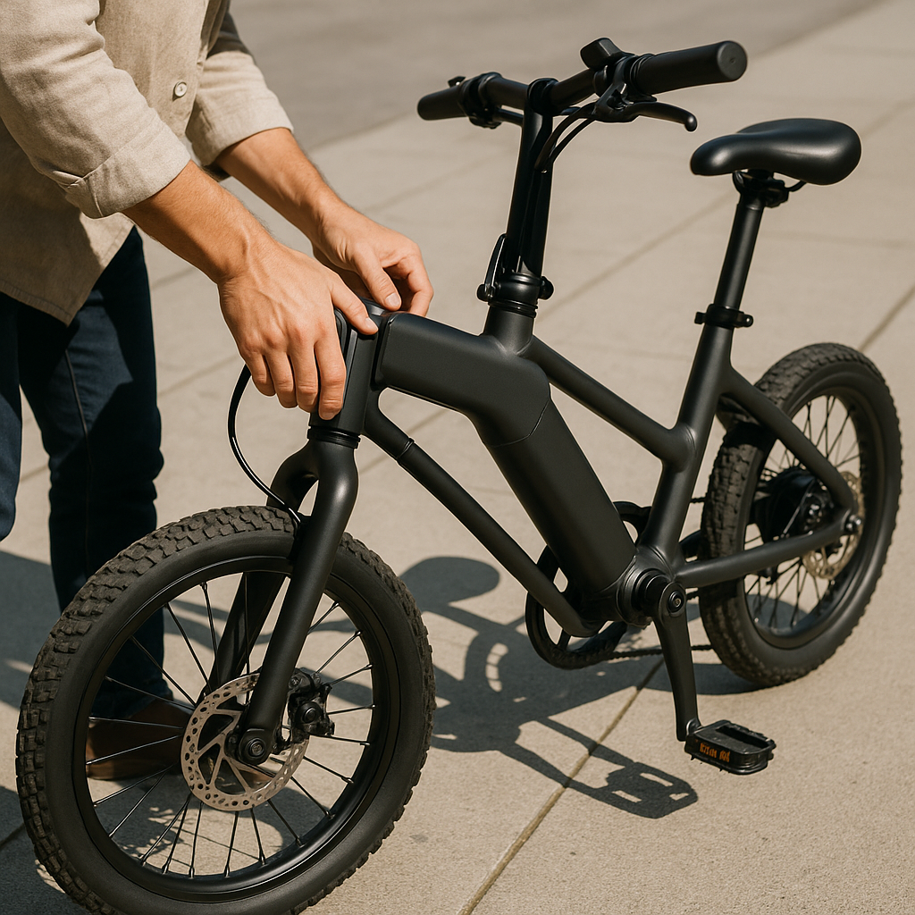 Foldable Electric Bike 500W 36V Commuter Folding E-Bike