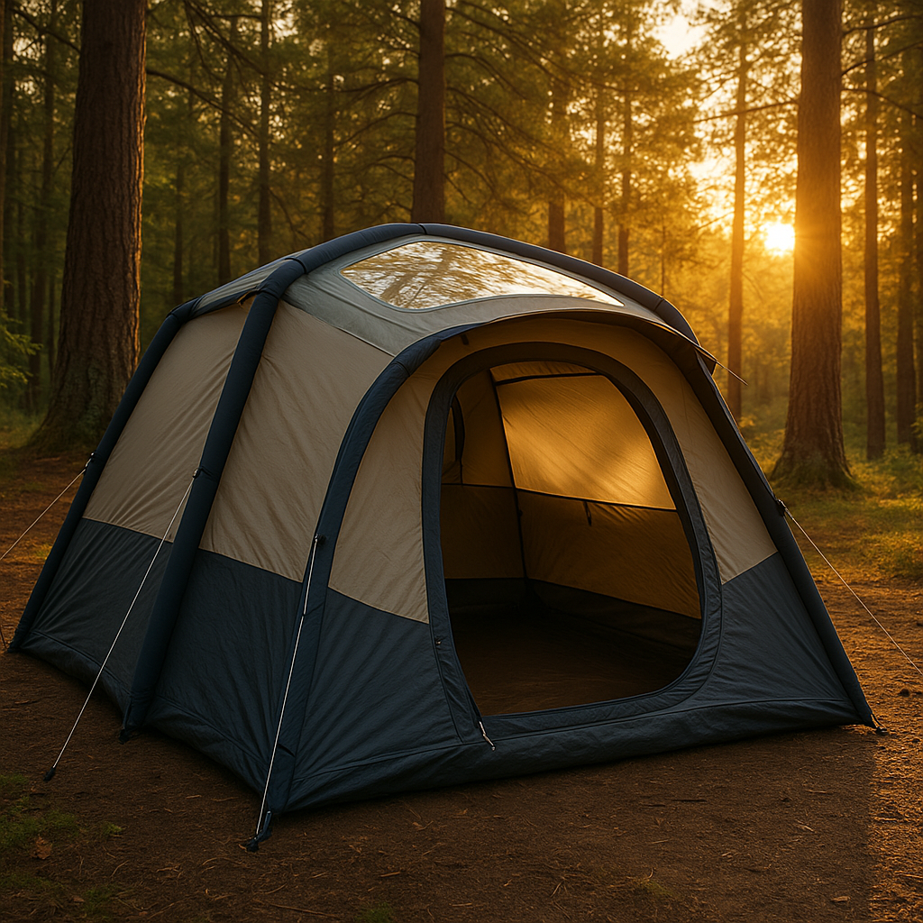 Inflatable Hot Tent with Skylight & Stove Jack 4-6 Person
