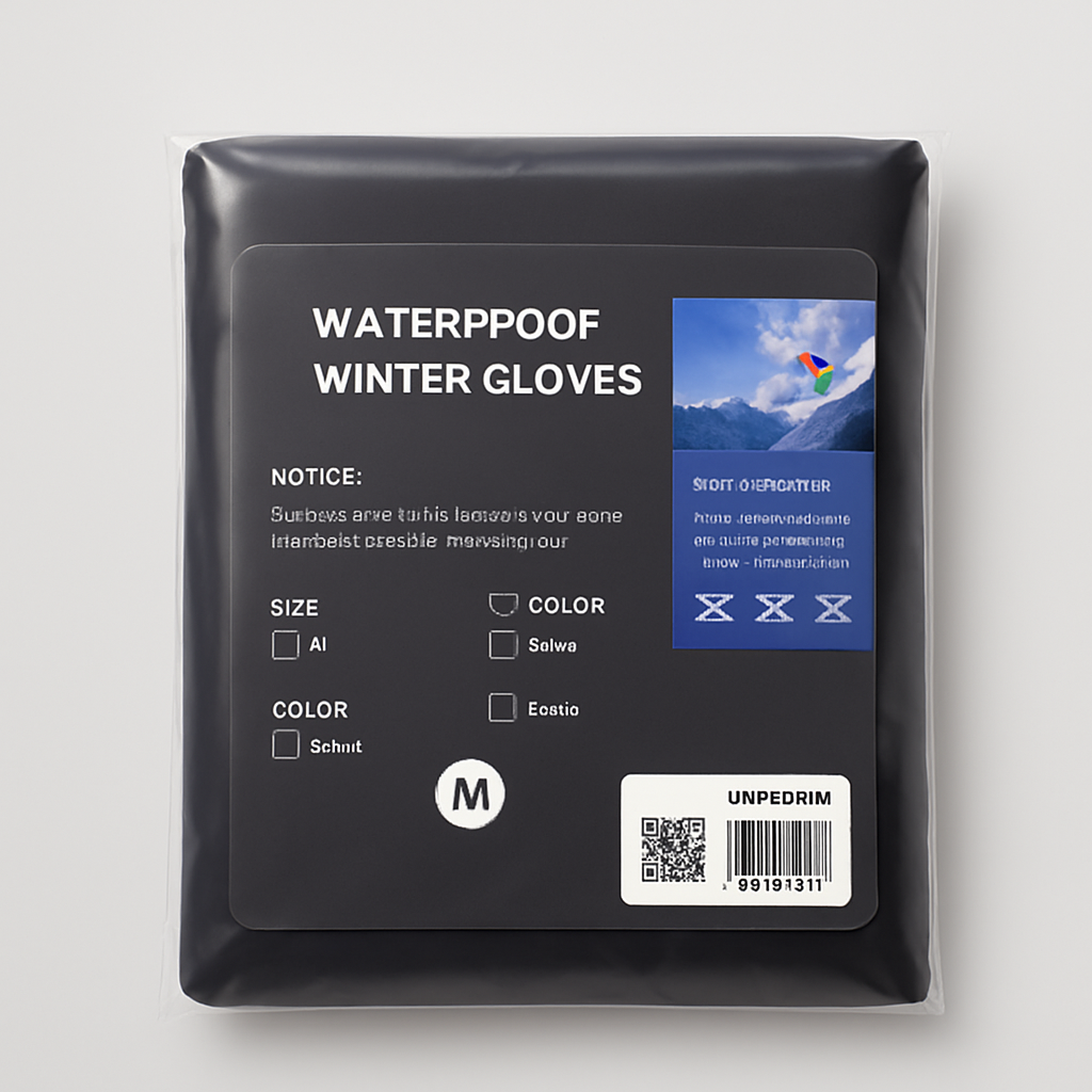 UMEWARM Waterproof Winter Gloves Size M Black