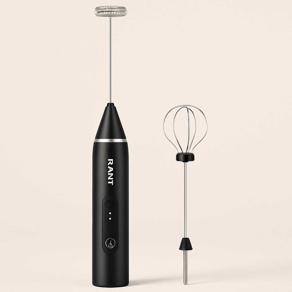 FKANT Adjustable Milk Frother Black