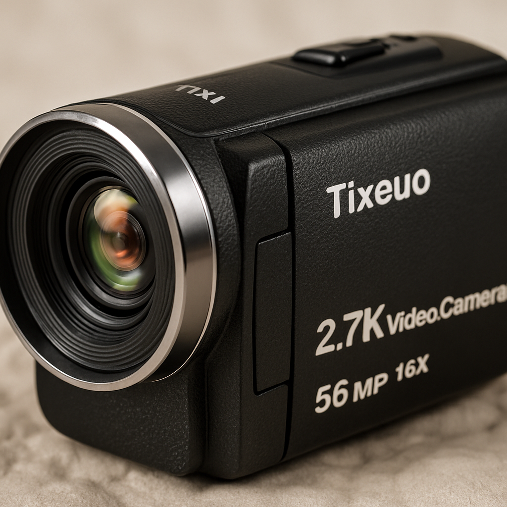 Tixeuo 2.7K Video Camera 56MP 16X Zoom