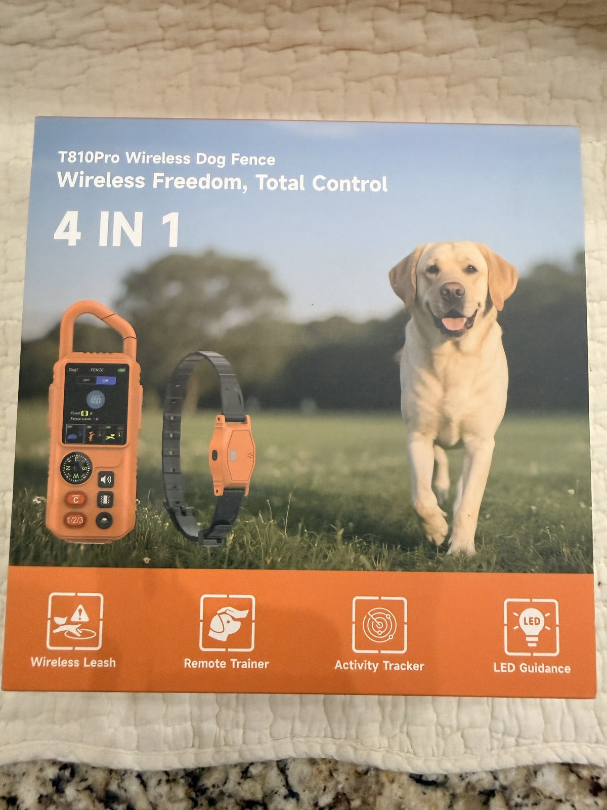VUMXPE T810Pro 4-in-1 Wireless Dog Fence