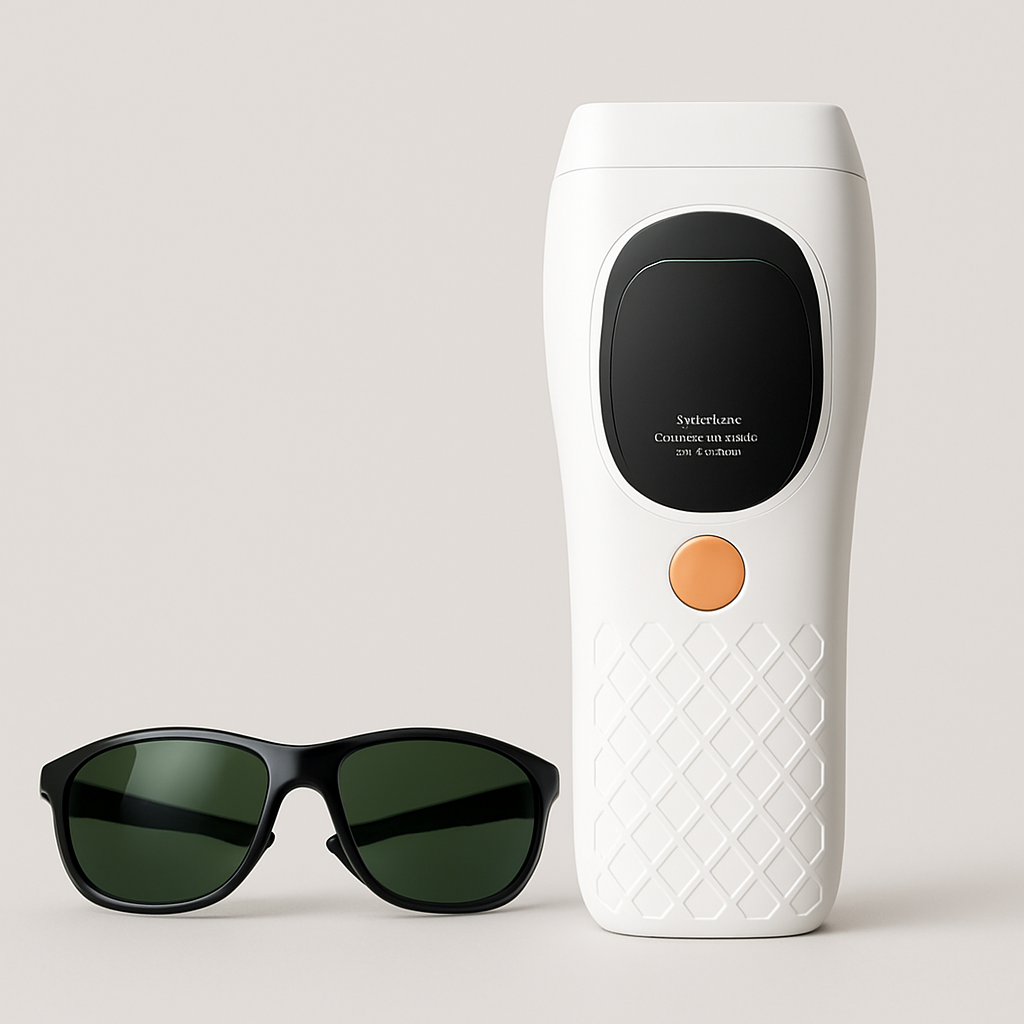IPL Laser Hair Removal Device with Goggles