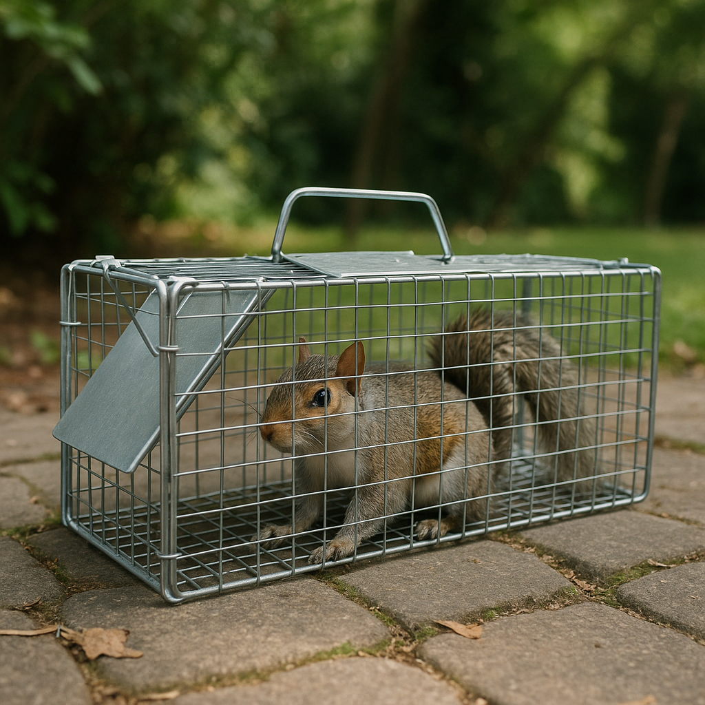 Outdoor Squirrel Trap Live Catch Humane