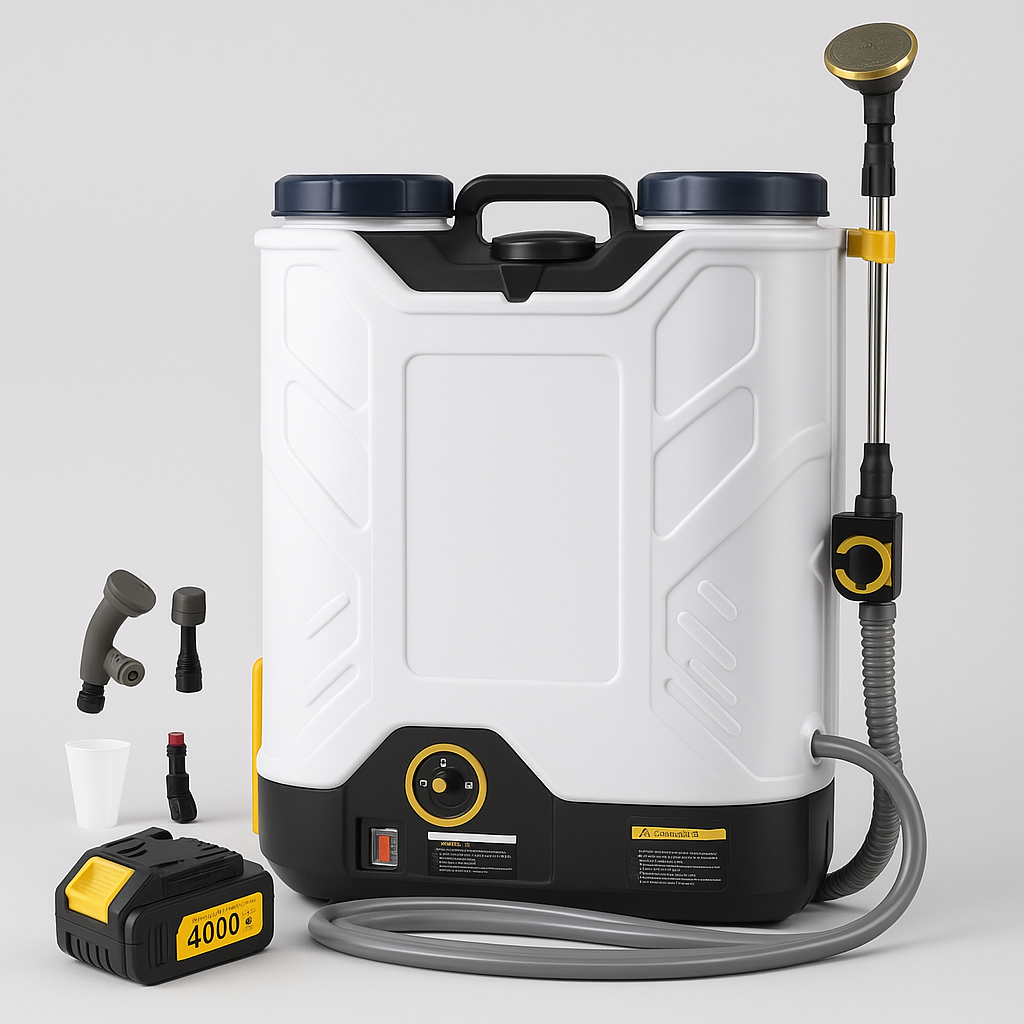 JESIMAIK Backpack Sprayer 4.8 Gallon 120PSI