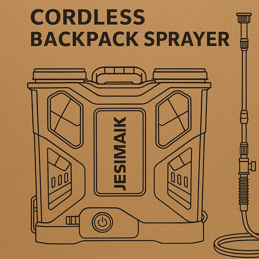 JESIMAIK 3WBD-18 Cordless Backpack Sprayer