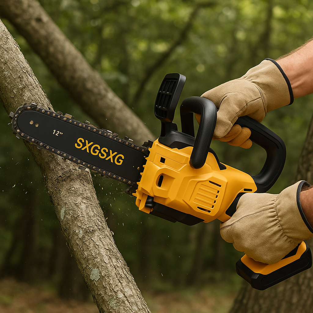 SXGSXG 12in Mini Electric Chainsaw, Cordless (Tool Only)
