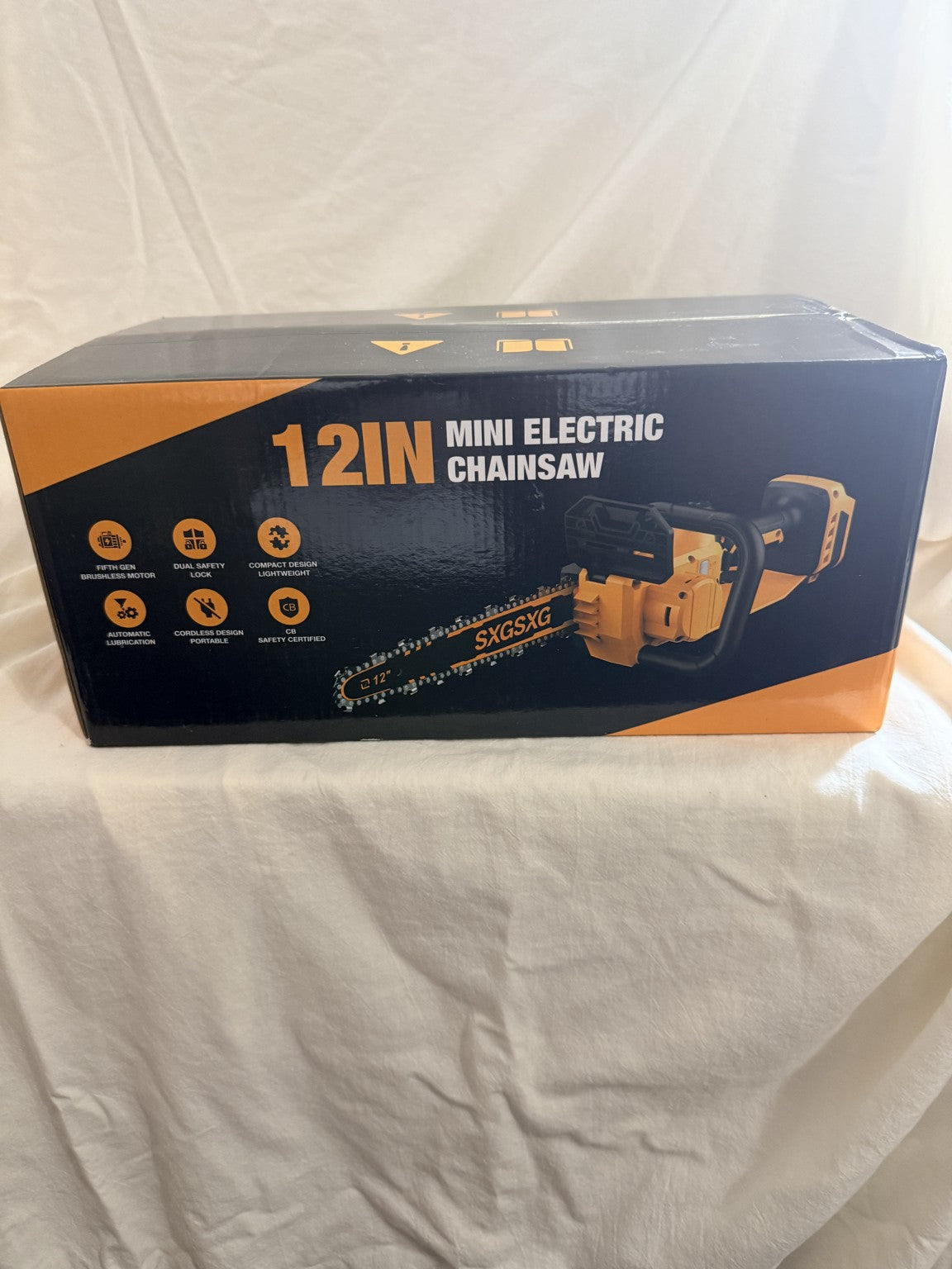 SXGSXG 12in Mini Electric Chainsaw, Cordless (Tool Only)