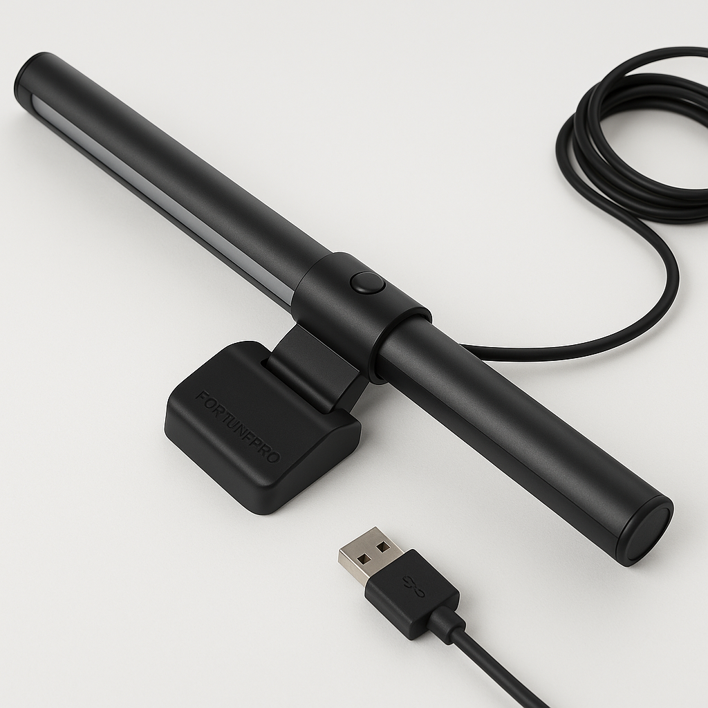 Fortunepro Monitor Light Bar, C105G, USB Powered