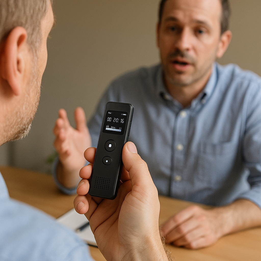 Digital Voice Recorder, HD Noise Reduction, MP3 Playback