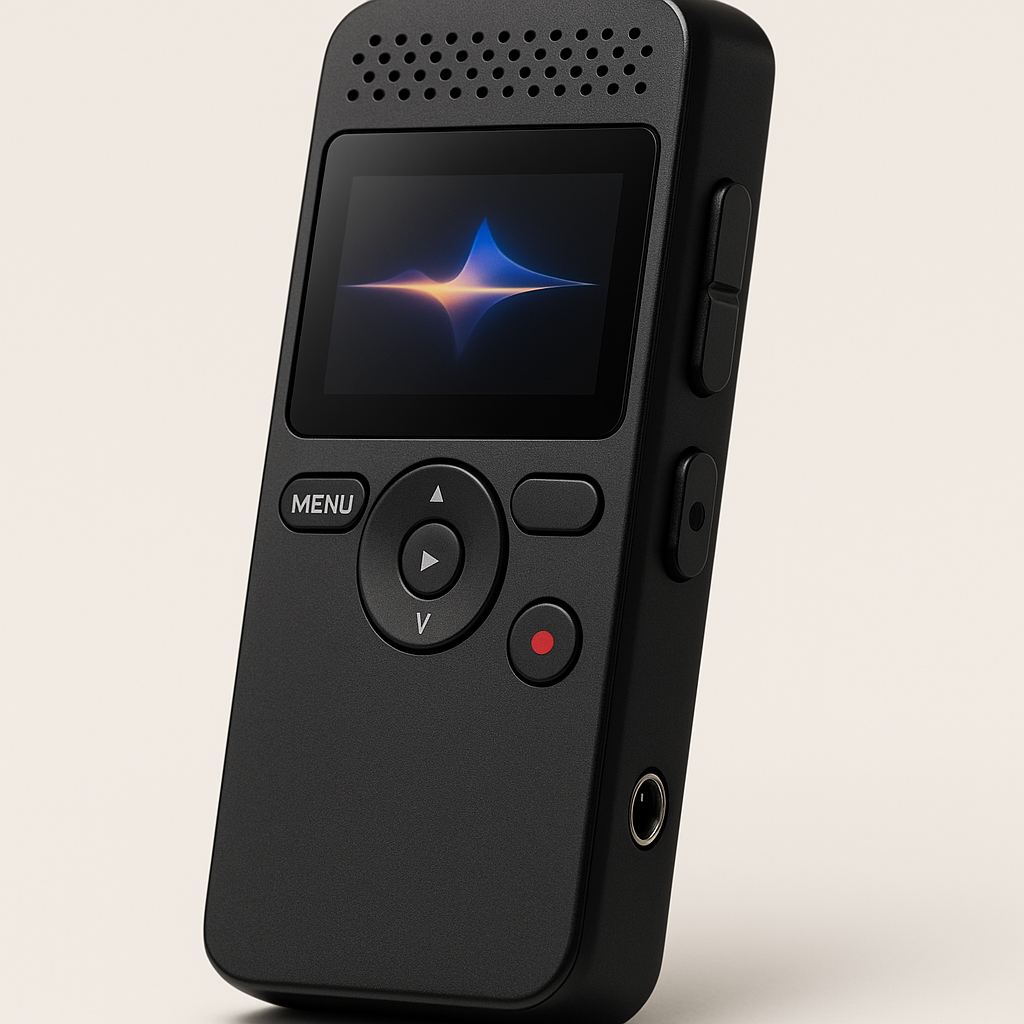 Digital Voice Recorder, HD Noise Reduction, MP3 Playback