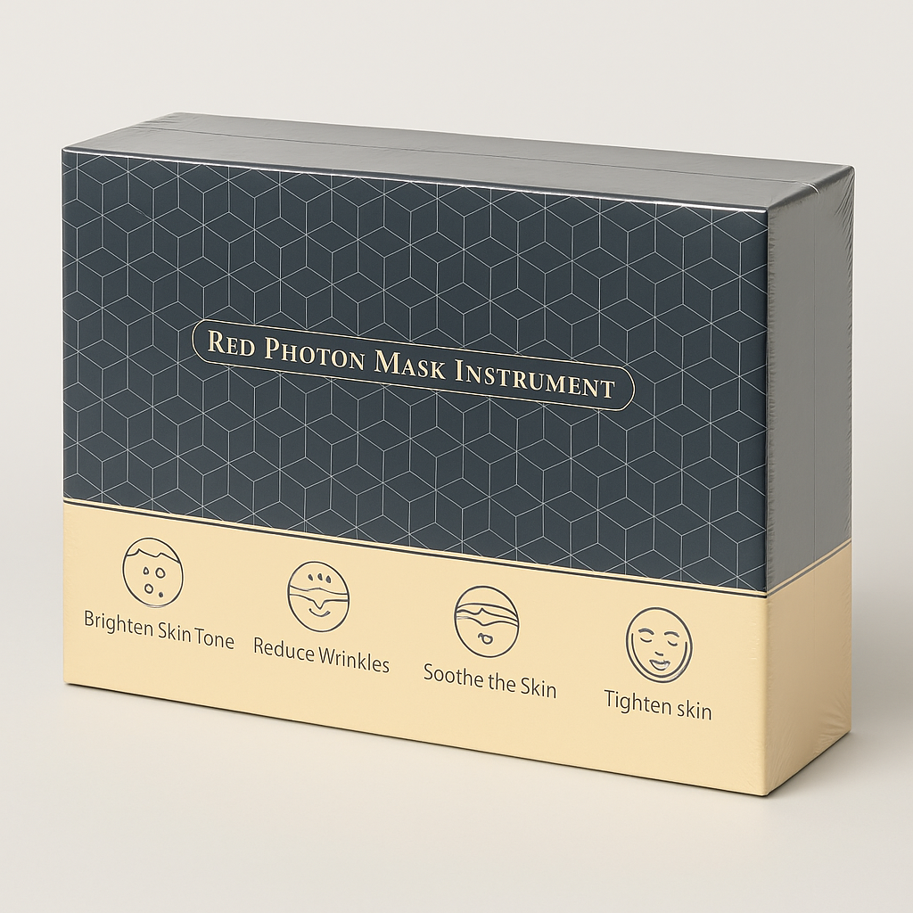 Red Photon Mask Instrument, LED Face Therapy Device