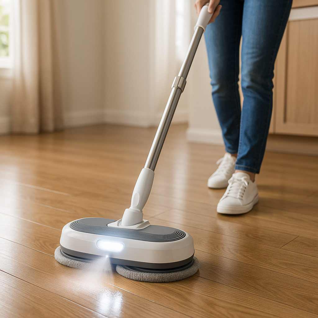 KACTOR T32 Cordless Electric Floor Mop, LED, 290ml Tank