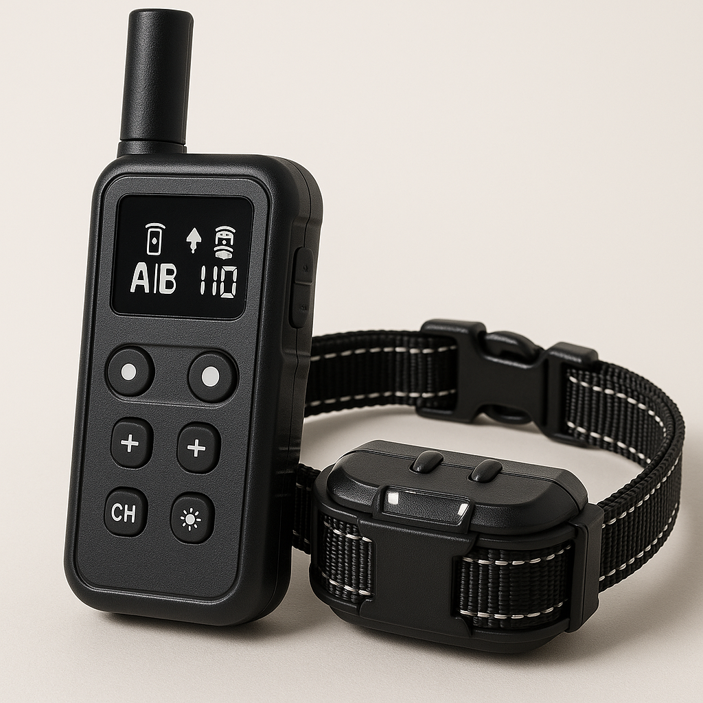 Wireless Remote Dog Training Collar, Vibration/Light/Sound Modes