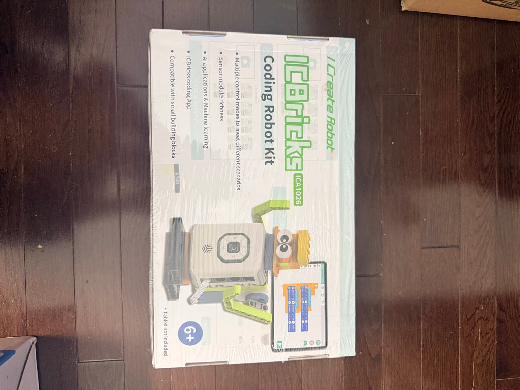 iCreate Robot+ ICBricks Coding Robot Kit, Model ICA1026
