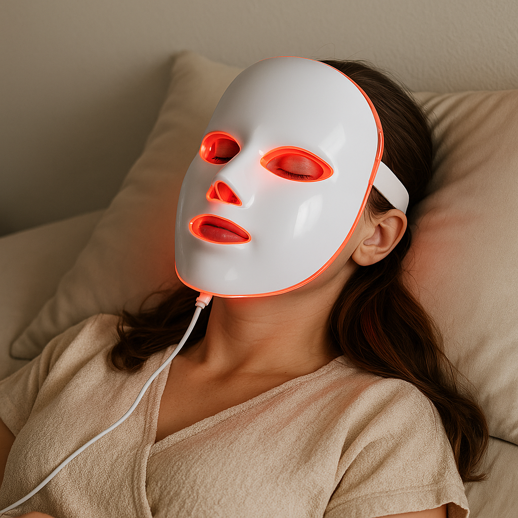LED Light Therapy Mask, 7-Color Professional Face Mask