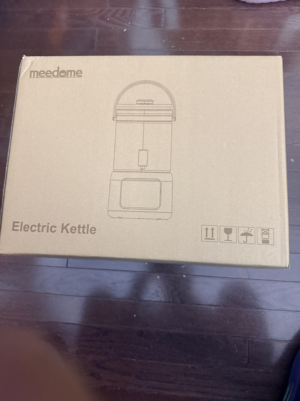 Meedome Electric Kettle with Water Window and Power Base