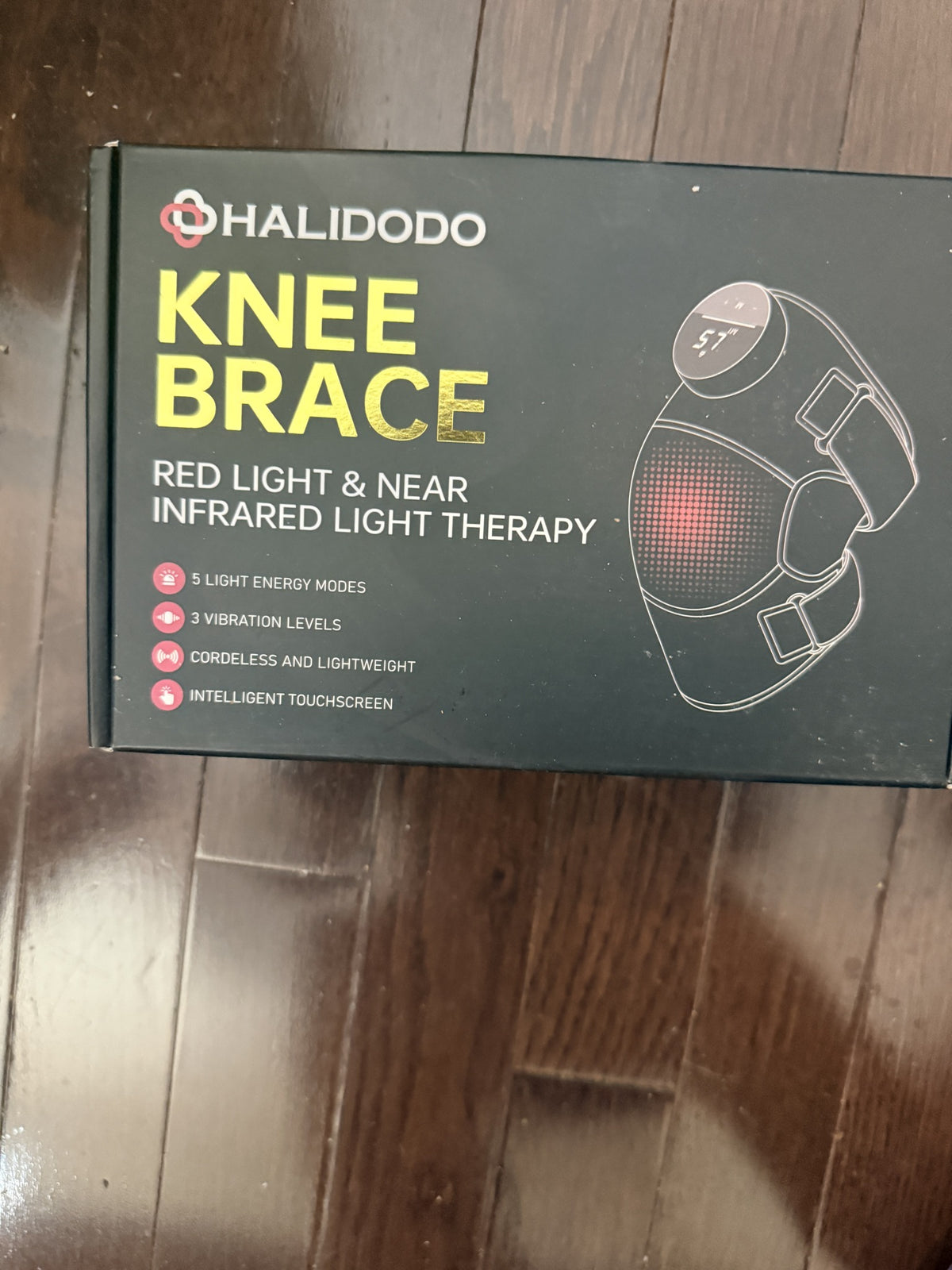 HALIDODO Red Light Knee Brace, Infrared Therapy Massager