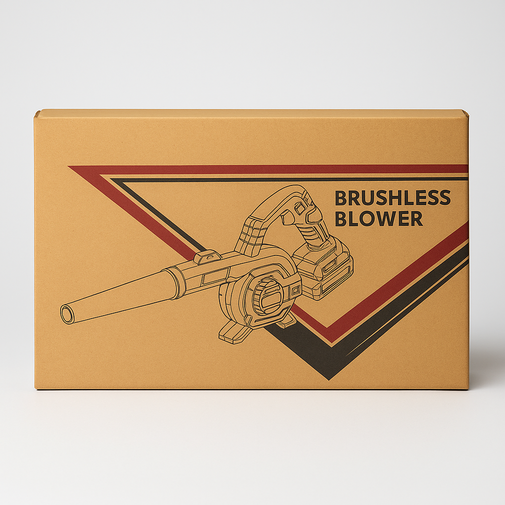 Brushless Cordless Leaf Blower, Handheld Jobsite Blower