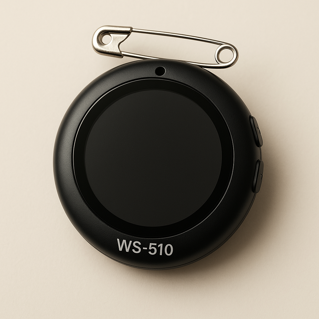 WSTER WS-510 Digital Display Badge, Photo & GIF, Bluetooth