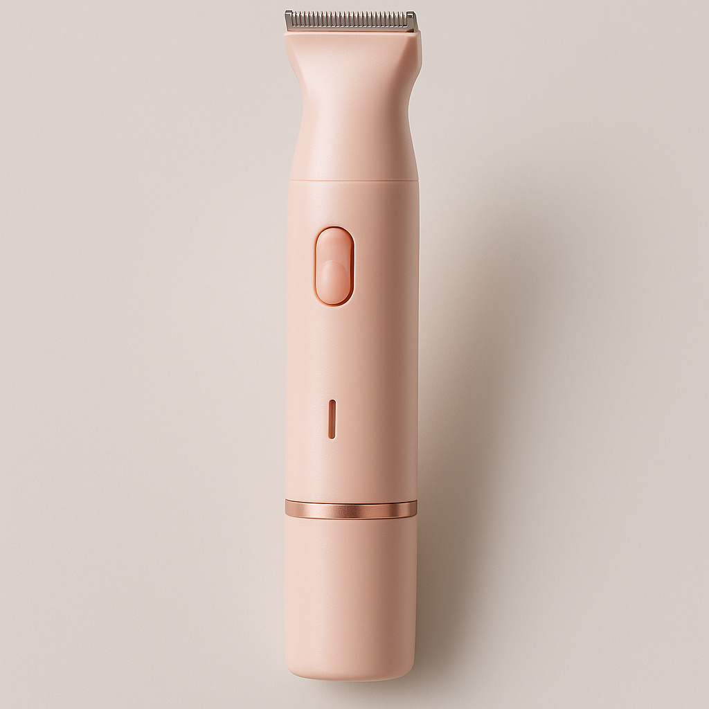 2-in-1 Bikini Trimmer for Women, Electric Body Hair Shaver