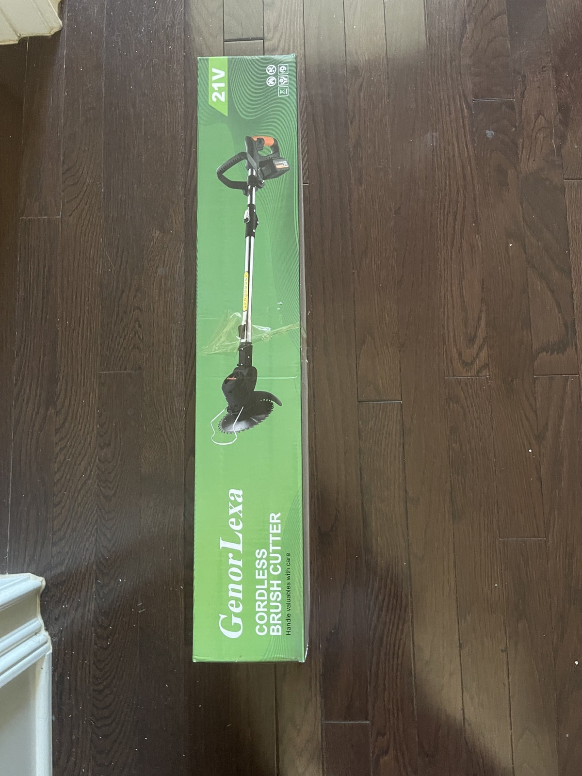 GenorLexa 21V Cordless Brush Cutter & String Trimmer