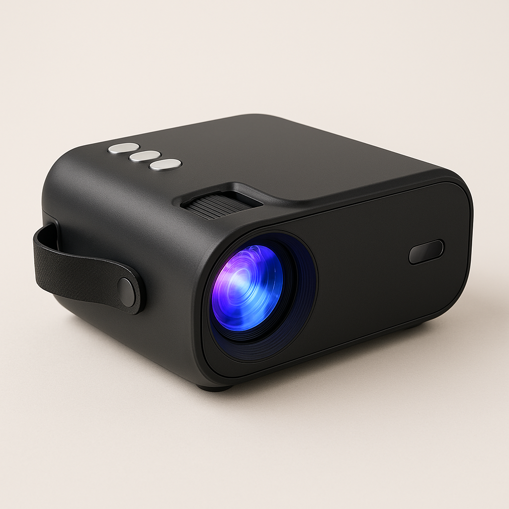 HEVNIX Home Theater Projector, Portable Movie Projector