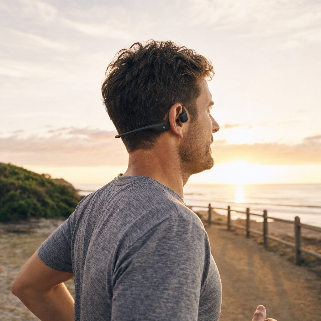 New Say H90 Plus Bone Conduction Wireless Headset, IPX8