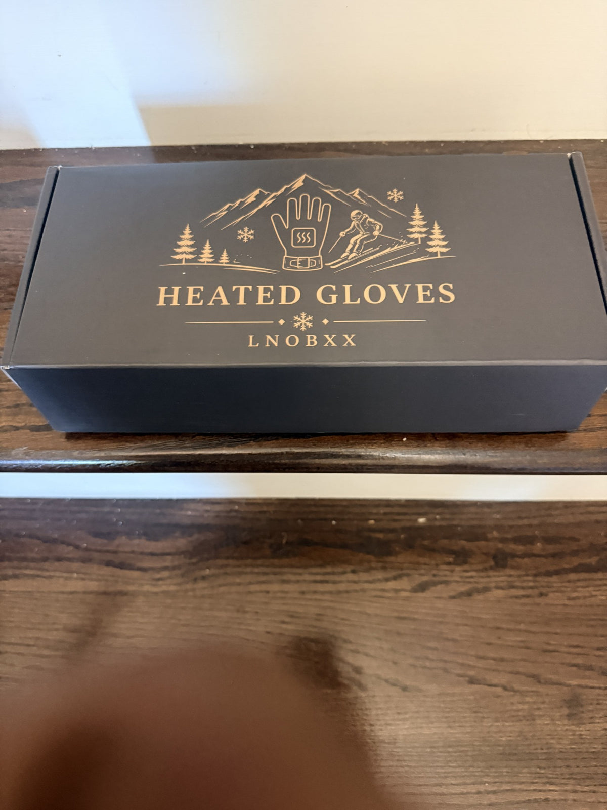 LNOBXX Heated Gloves, Rechargeable, Size Small