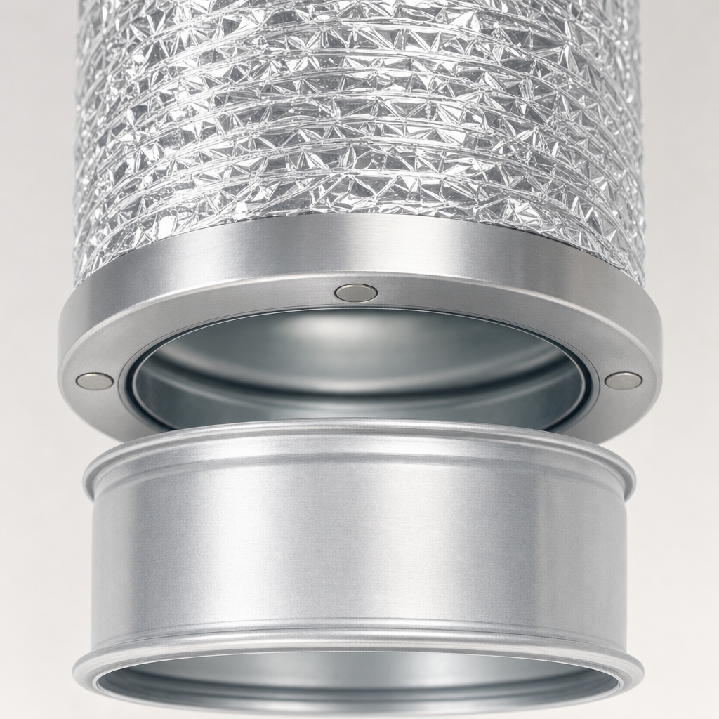 DV180 Magnetic Dryer Vent Coupling, Quick Connect