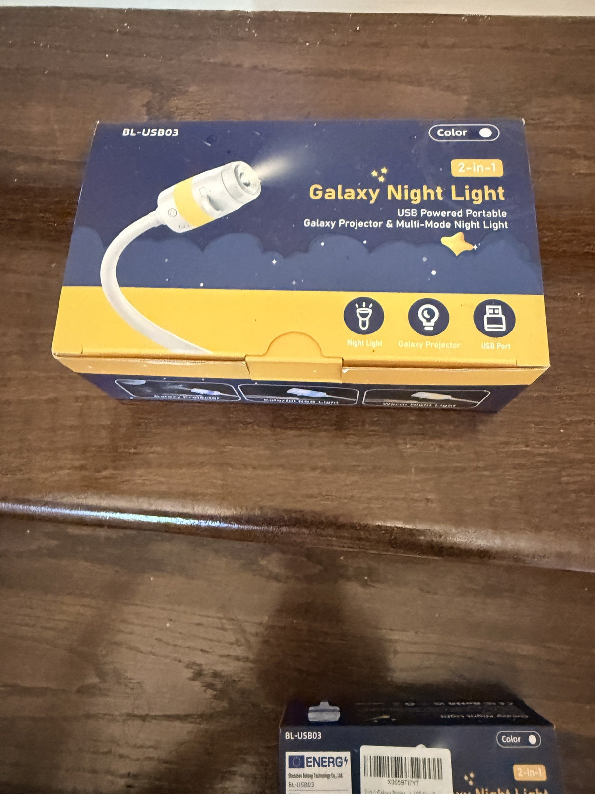 Galaxy Night Light BL-USB03, 2-in-1 USB Star Projector