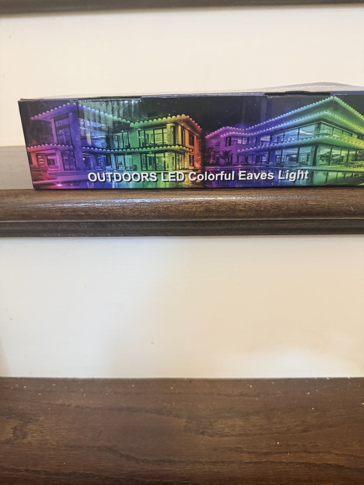 Outdoor LED Colorful Eaves Lights, RGB Roofline House Lights
