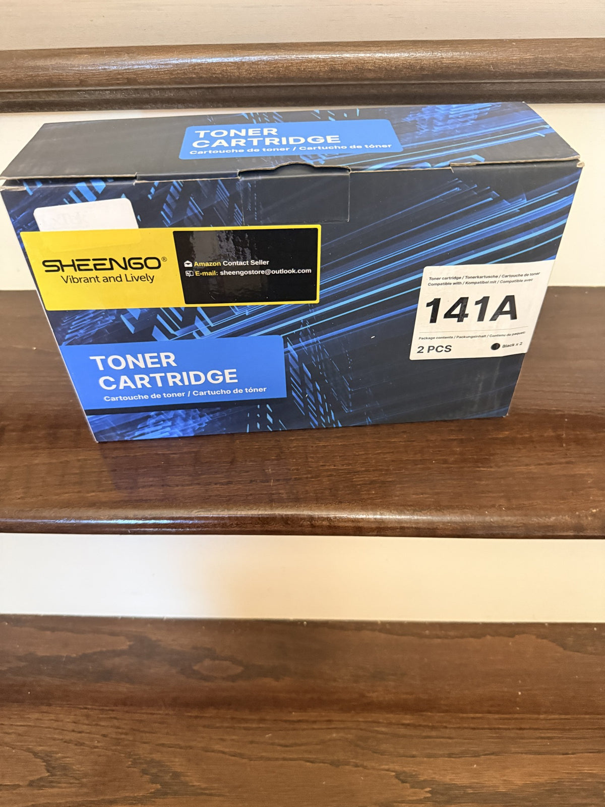 SHEENGO 141A Compatible Toner Cartridge 2-Pack, Black
