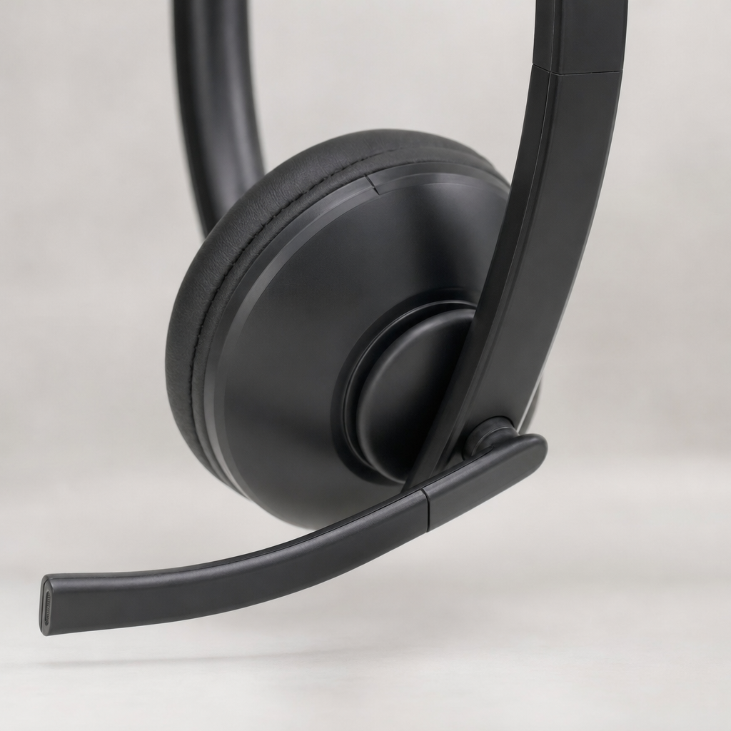 Wireless Headset with Mic for Work, Teams & Zoom Ready