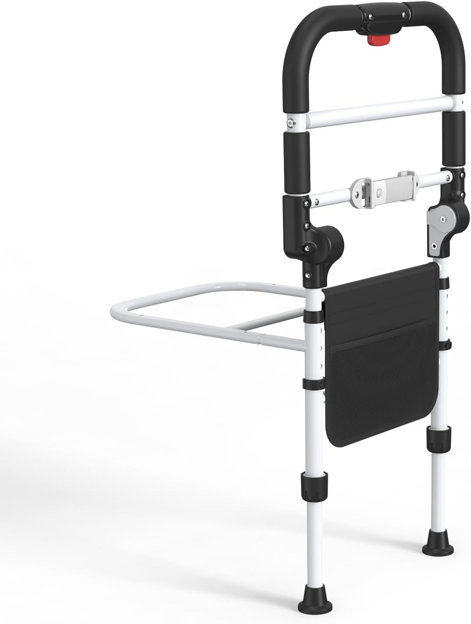 Bed Rails for Elderly Adults - Adjustable Safety Grab Bars with LED Night Lights