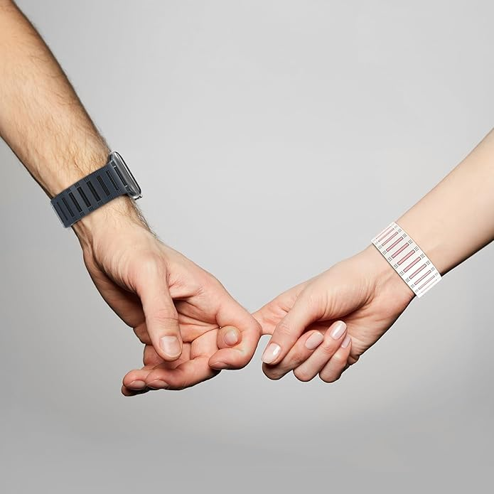 Silicone Magnetic Apple Watch Band - Compatible with All Series