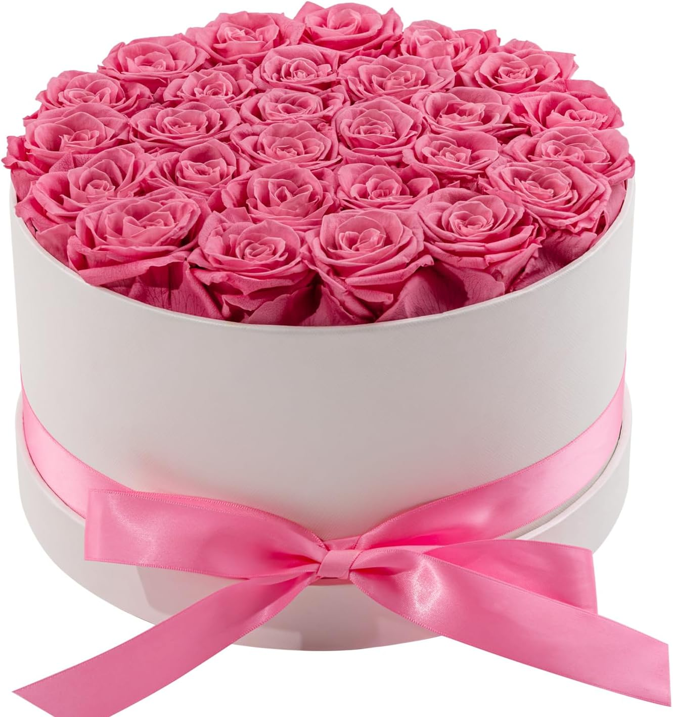 27 Piece Preserved Roses in Box - Forever Flowers Eternal Rose Gift for Mom Wife Anniversary Birthday Women
