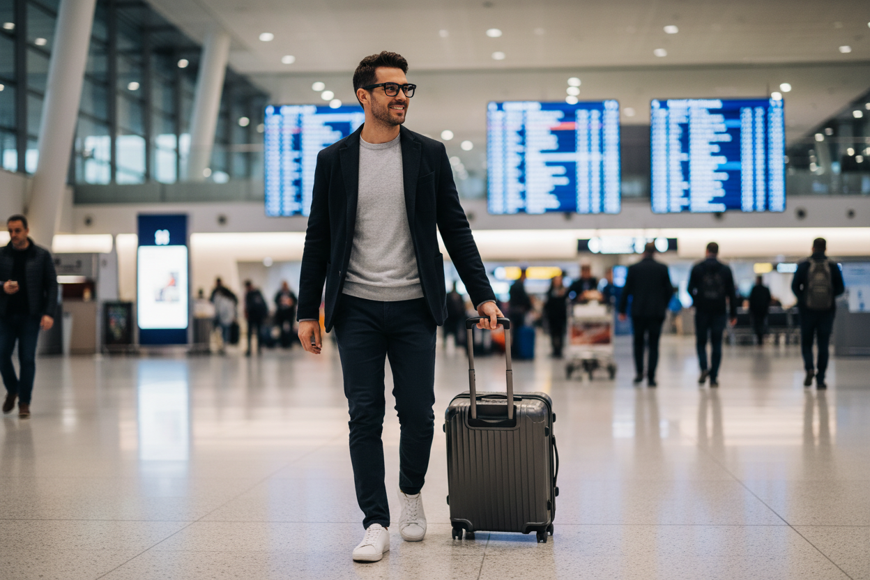 AI Smart Glasses - Airport