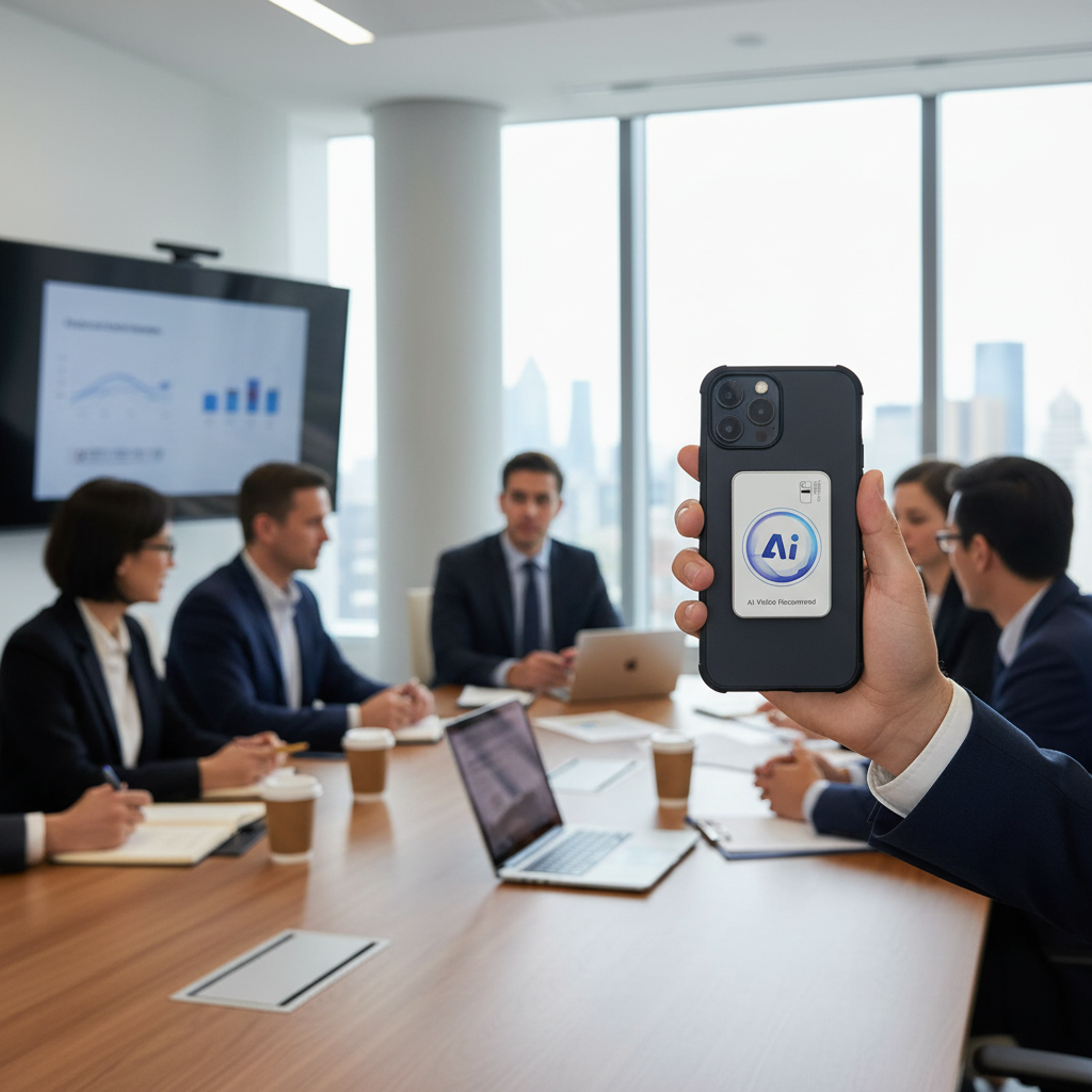 AI Voice Recorder - Business Meeting