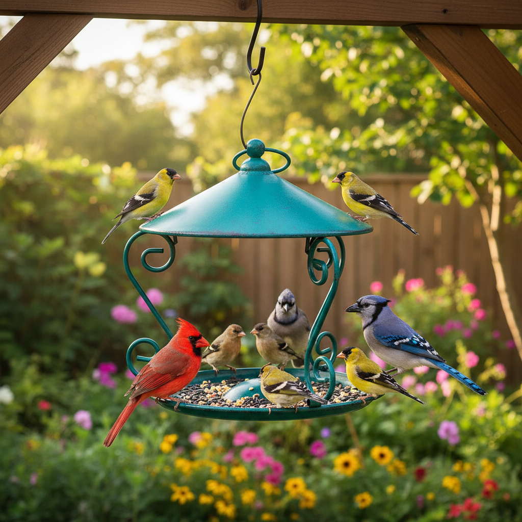 Bird Feeder Lifestyle Image