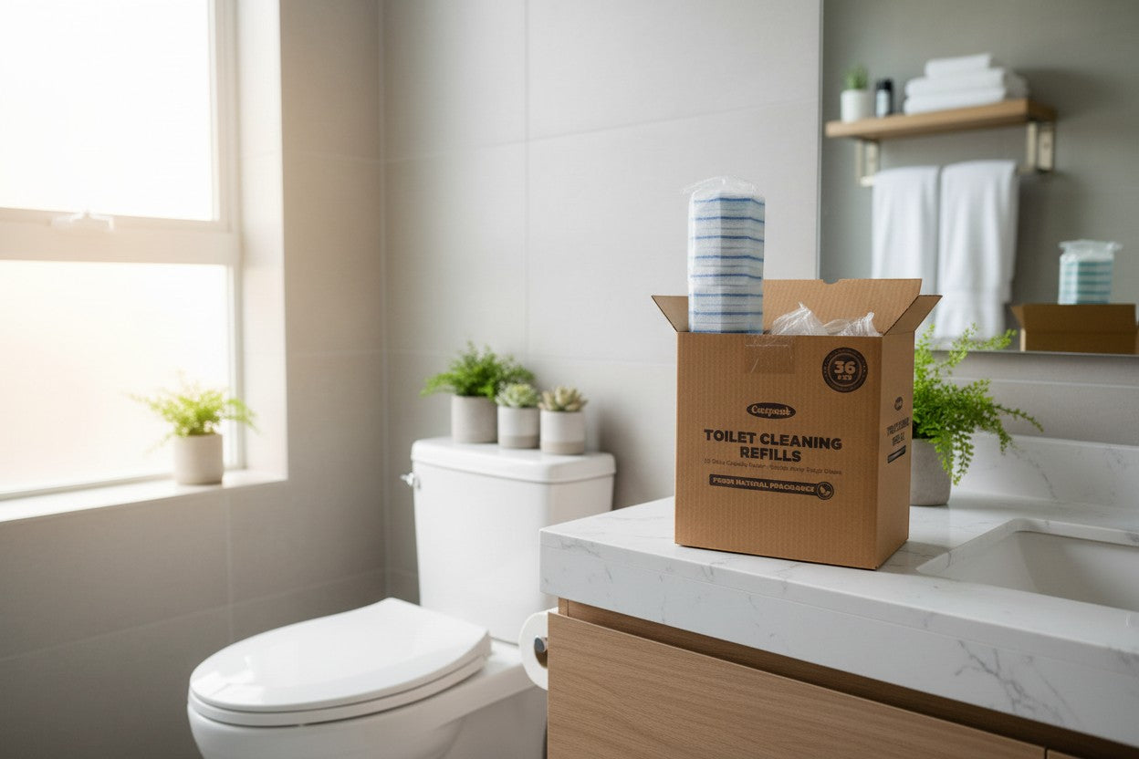 Caspeak Toilet Cleaning Refills 36-Pack with Fresh Fragrance