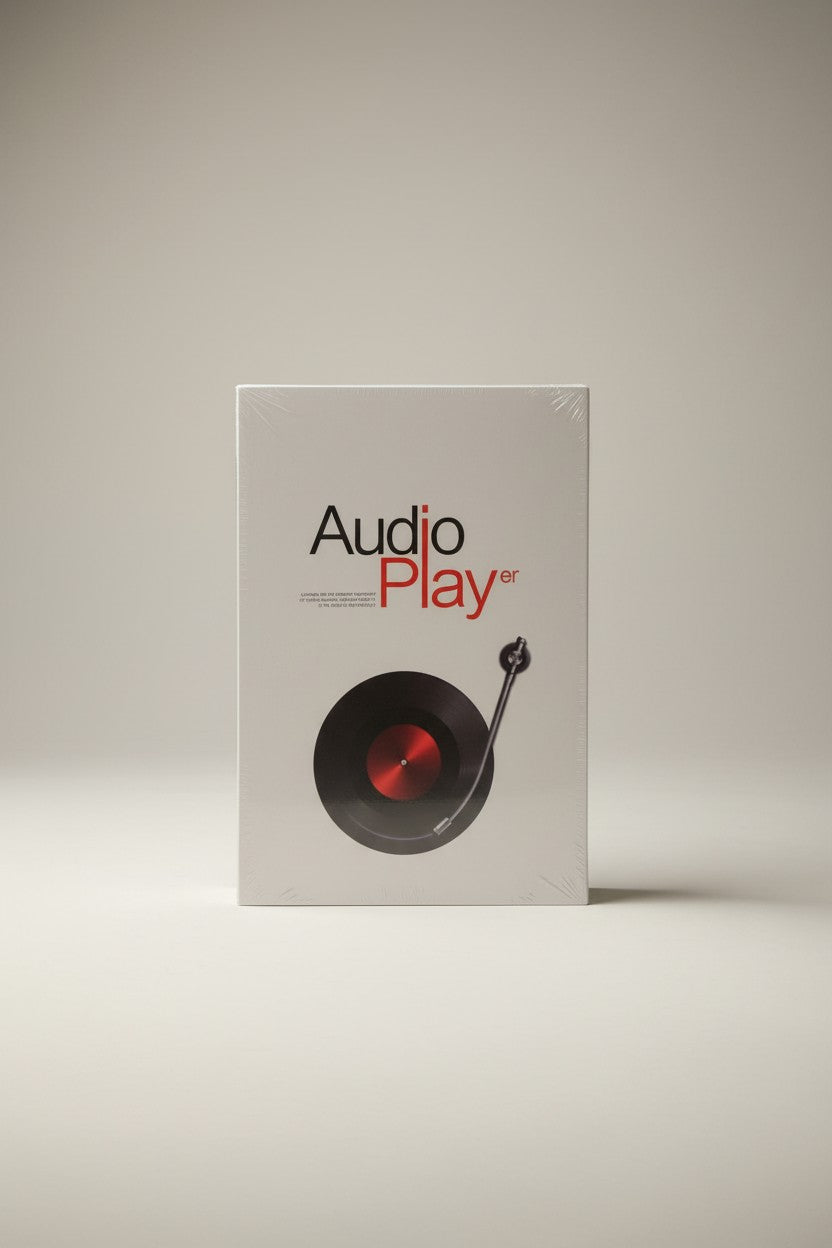Exquisite Deal Shop Colorcool Bluetooth mini audio player with 256GB storage, vinyl record design, and Bluetooth wireless output.