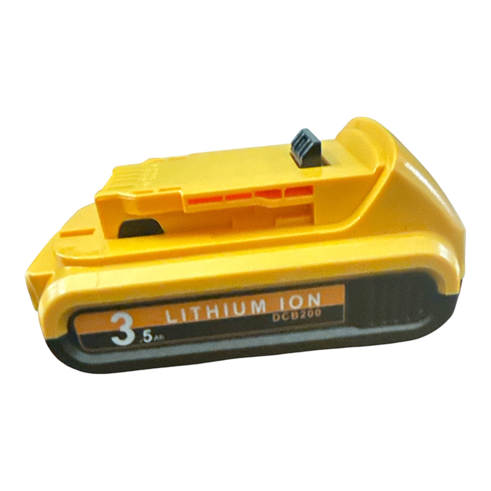 Exquisite Deal Shop yellow 20V MAX 5Ah Li-Ion replacement battery for DeWalt tools, model DCB200.