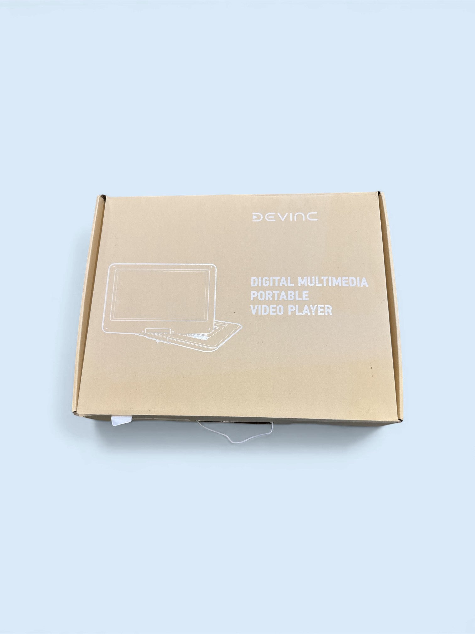 Exquisite Deal Shop Digital Multimedia Portable Video Player box with product illustration and text.