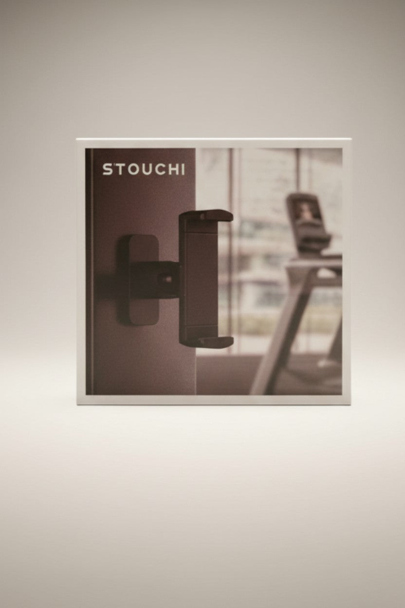 Exquisite Deal Shop STOUCHI CEA001 gym phone holder wristband arm strap with adjustable strap and touch-through window.