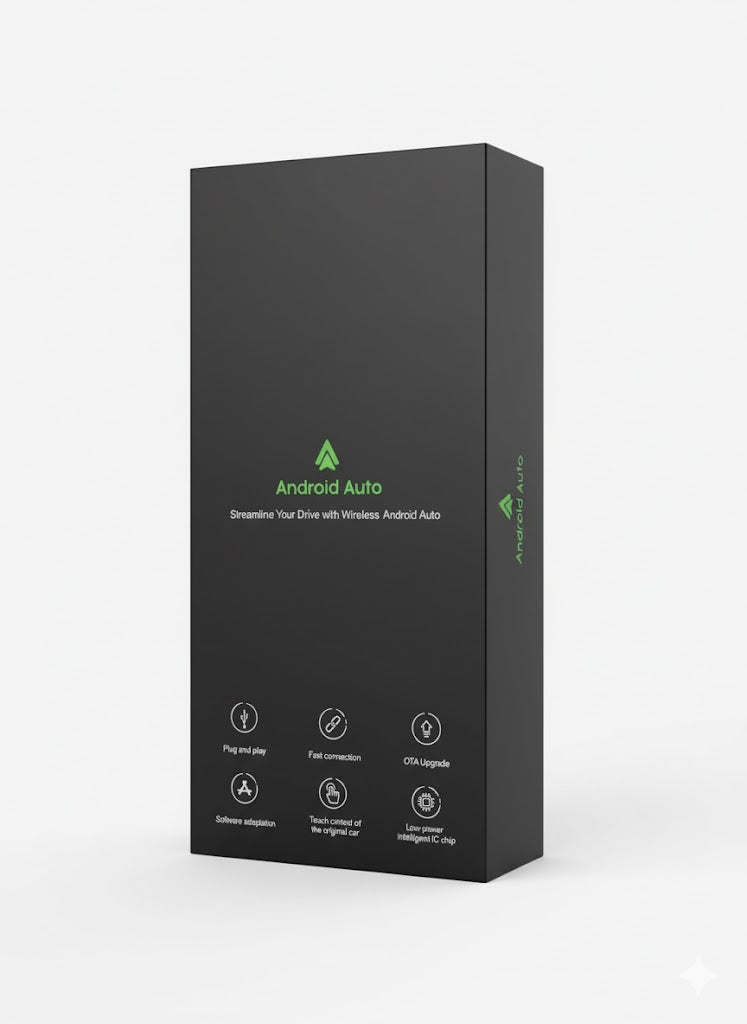 Android Auto Wireless Adapter Dongle - Upgrade Wired to Wireless