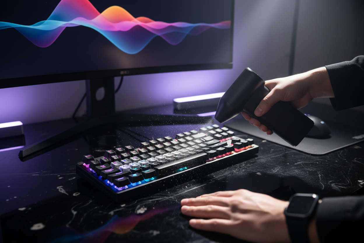 Keyboard Cleaning Lifestyle