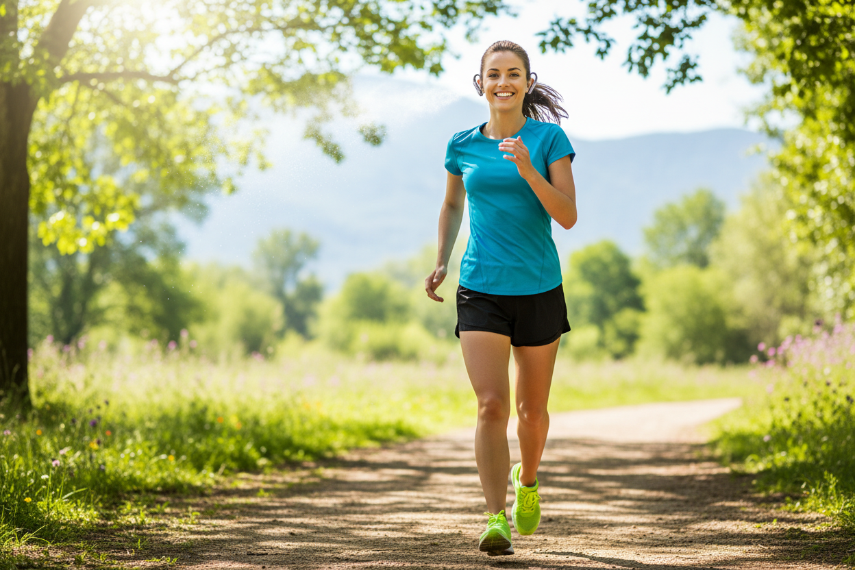 Q26 Wireless Headphones Lifestyle Photo